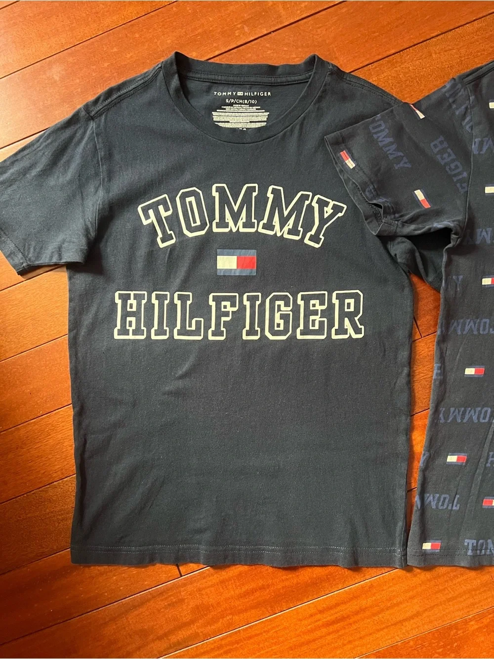 Tommy Hilfiger Kids' navy Logo Tee